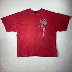 Vintage Brickyard Authentics Size 2XL Formula 1 Racing T-Shirt Indianapolis
